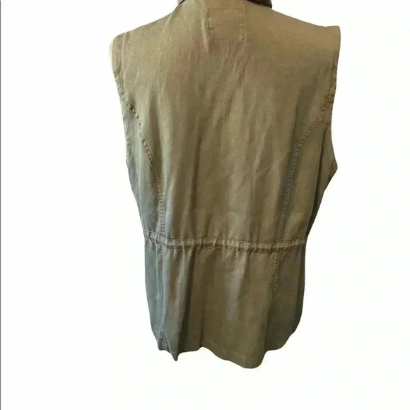 Mudd Olive Green Vest Size XL - Picture 2 of 4